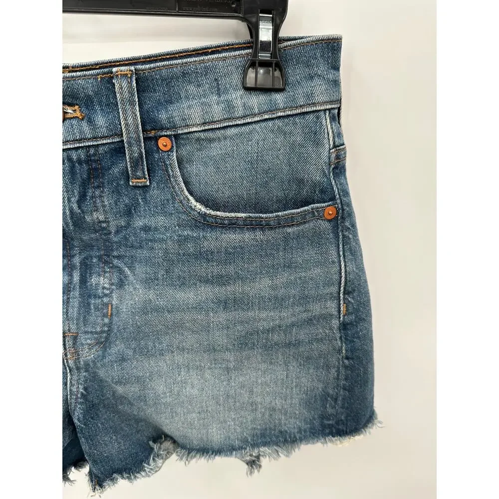 MADEWELL The Perfect Jean Short in Rayburn: Comfort Stretch Edition // 27